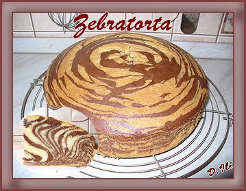 Zebra torta