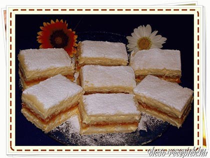 Mimóza szelet recept