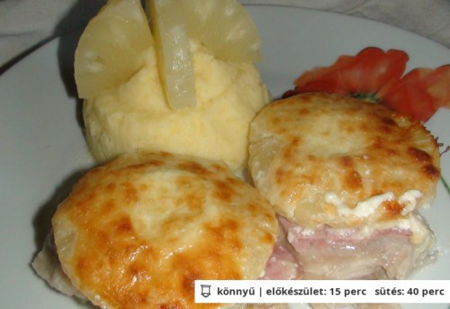 Ananászos pulykamell