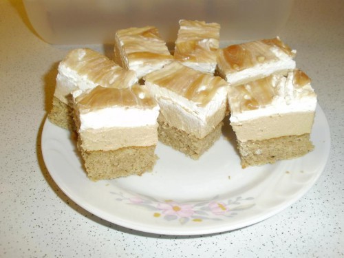 Karamell szelet