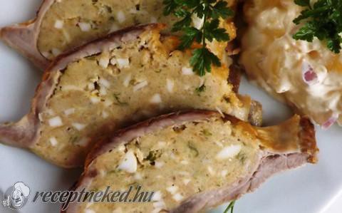 Töltött dagadó recept