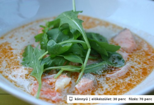 Tejszínes halleves recept