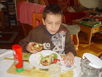 Házi hamburger GM
