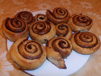 Kakaós csiga