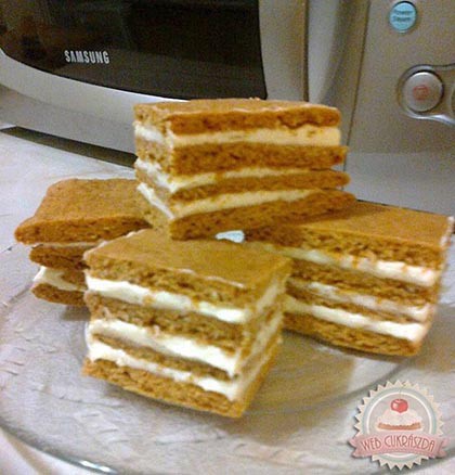 Karamell szelet