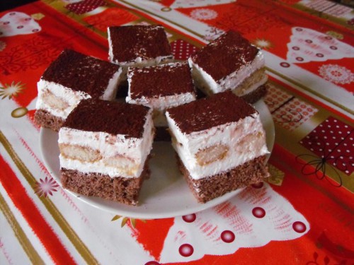Tiramisu szelet
