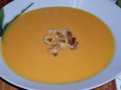 sárgarépa krémleves