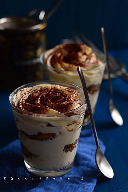 Tiramisu pohárban