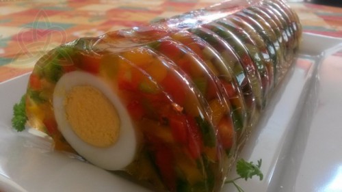Aszpikos tojás (paleo)
