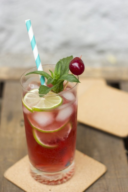 Meggyes limonádé