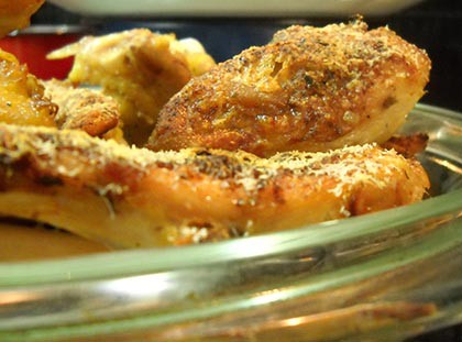 Parmezános csirke