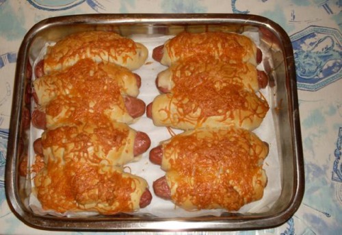 Sült hotdog