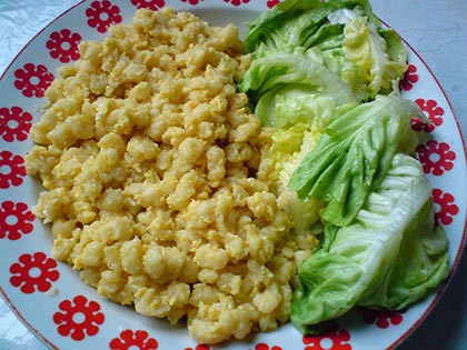 Tojásos nokedli