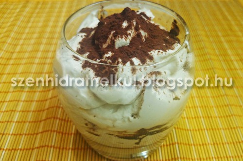 Diétás tiramisu