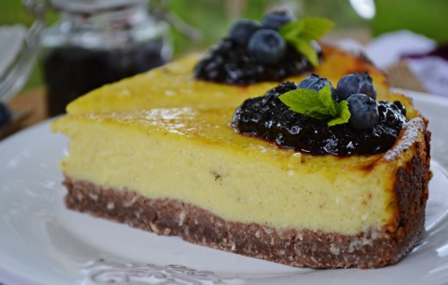 Sült sajttorta paleo
