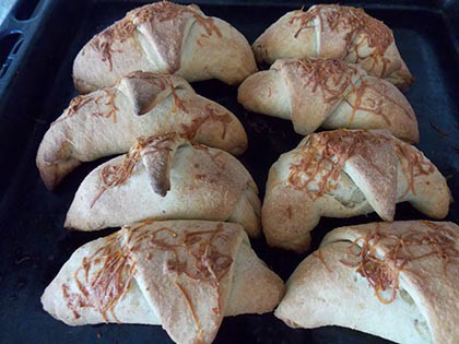 Extra sajtos croissant
