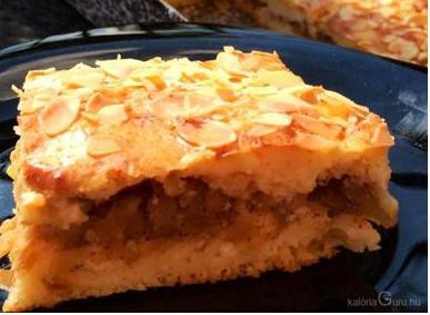 Pite - almás-túrós