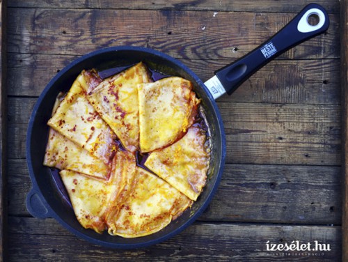 Az eredeti francia Crépe Suzette