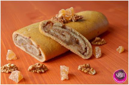 Tojásmentes paleo bejgli (Szafi)
