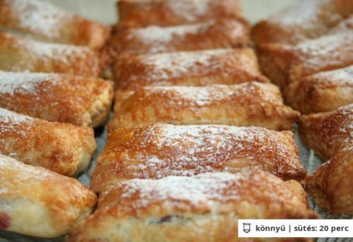 Lekváros táskák recept