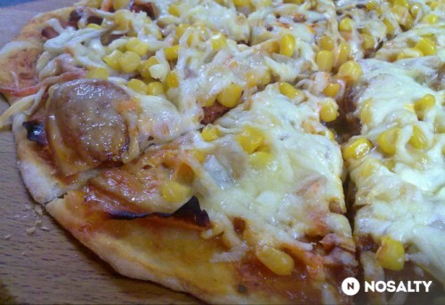 Gyors bögrés pizza recept