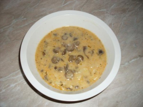 Tőkegomba leves