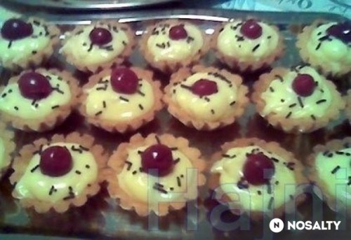 Krémes kosárka recept