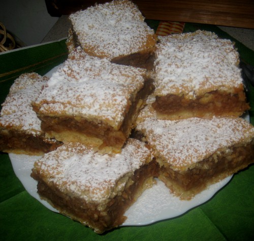 Omlós almás pite