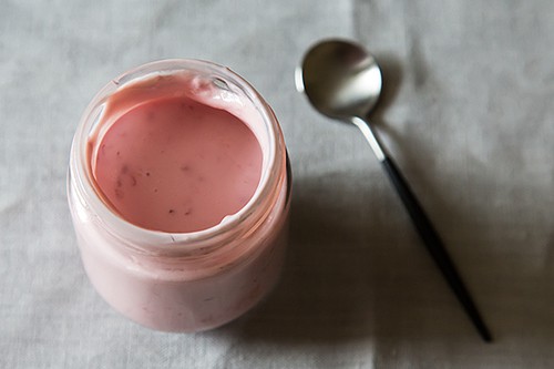 Vegán gyümölcs joghurt