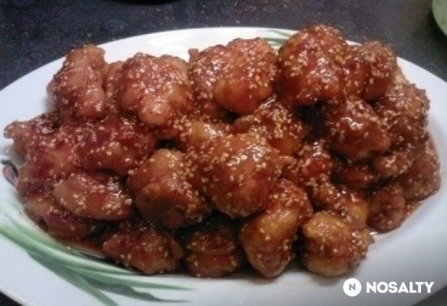 Szezámmagos csirke recept