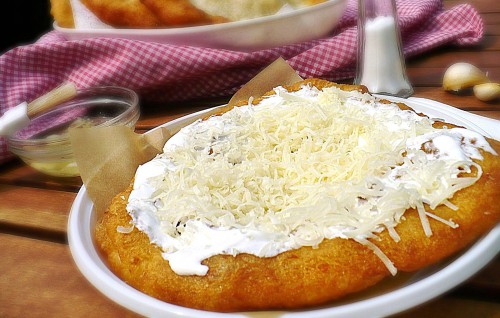Krumplis lángos
