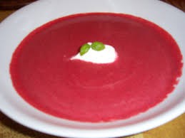Céklakrémleves