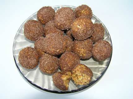 Tiramisu golyó (egészséges és gyors)