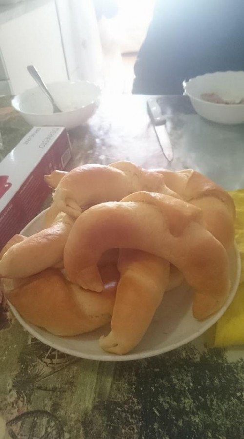 kifli kelesztés nélkül