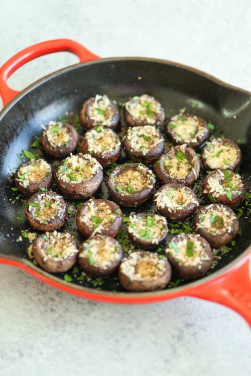 Grillezett gomba