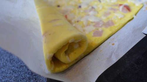Omlett tekerve