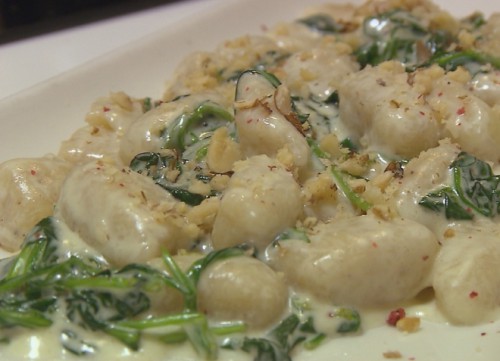 Tejszínes házi gnocchi