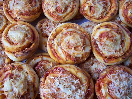 Pizzás csiga