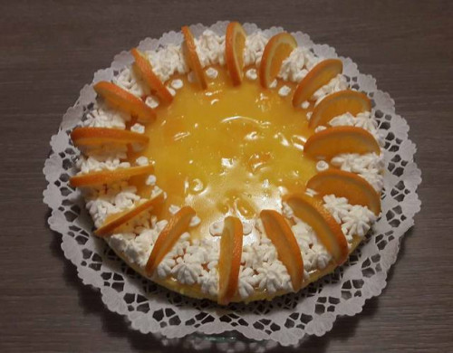 Diós narancstorta