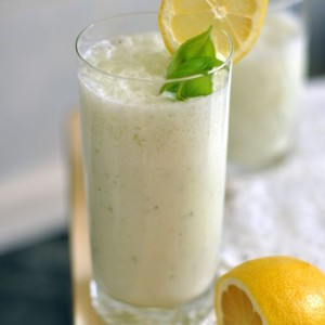 Citrom-tej shake