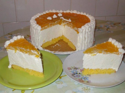 Tejszínes túrótorta