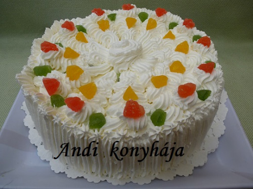 Békebeli  Orosz krémtorta (Andi)