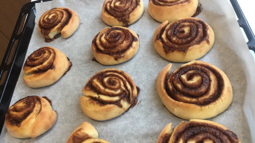 Amerikai fahéjas tekercs - ciamonn rolls
