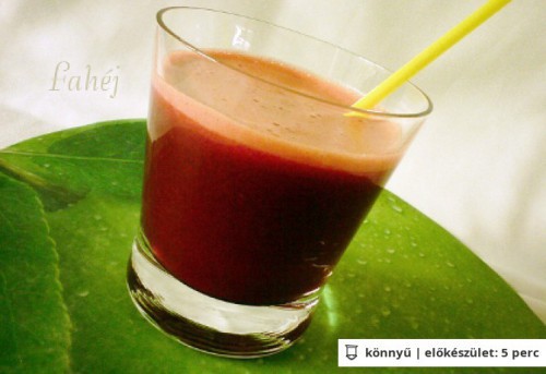 Céklás ivólé recept