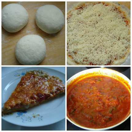 Pizza tészta