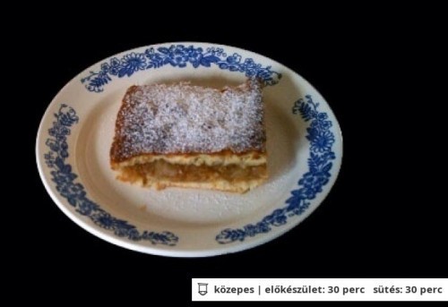 Almás lepény