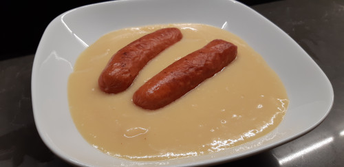 Sárga borsó főzelék
