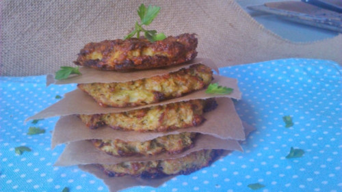 Brokkolis tonhalfasírt sütőben sütve