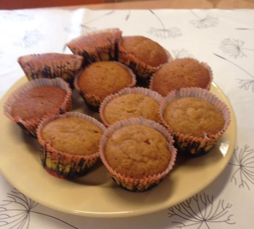 Sütőtökös muffin