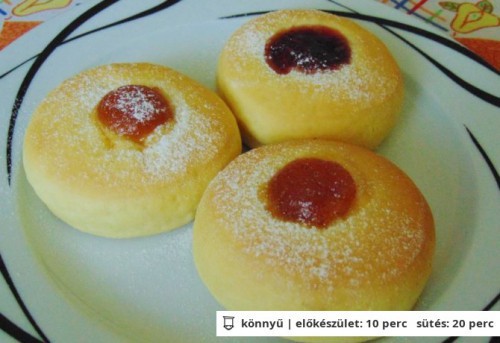 Pihe-puha fánk sütőben sütve